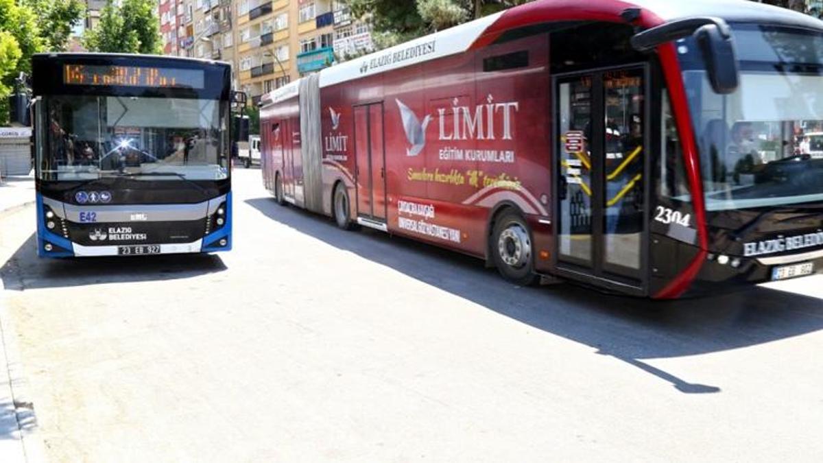 Elazığ'da toplu taşıma kararı! 3 gün boyunca ücret…