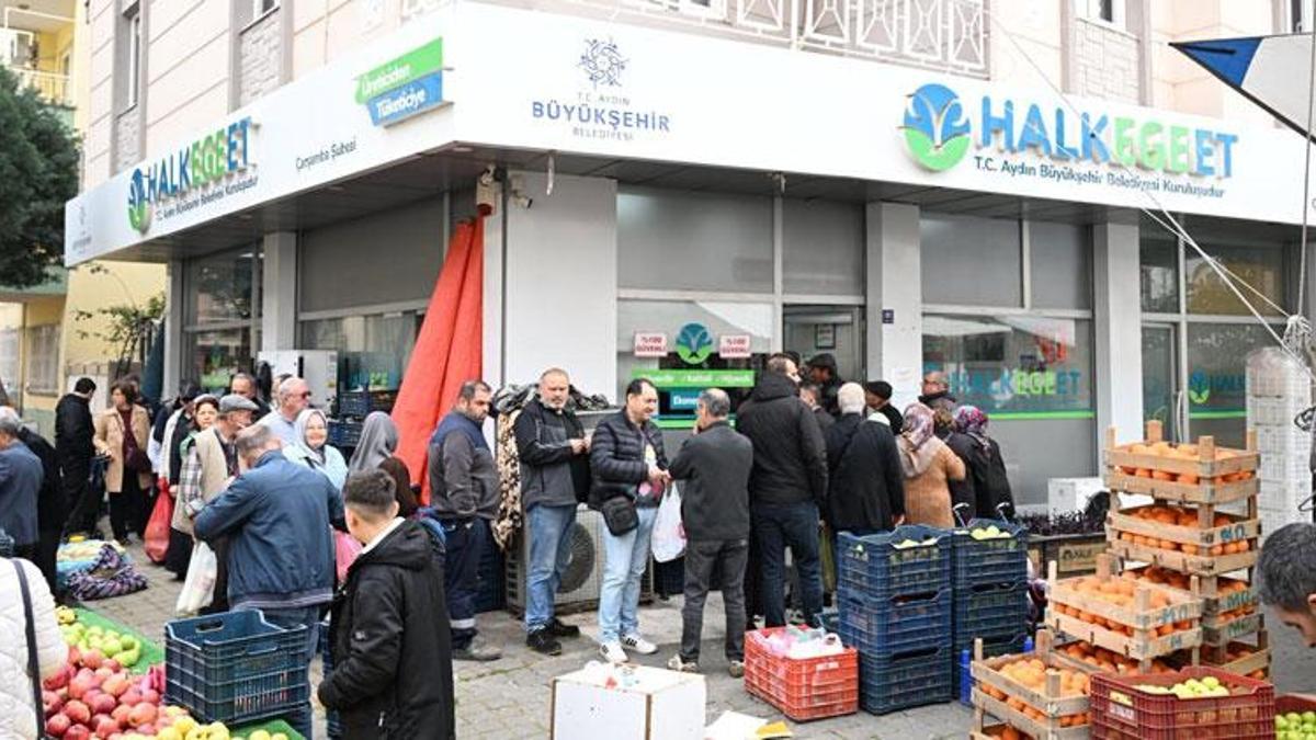 Aydın'da Ramazan Bayramı öncesi Halk Ege Et şubelerinde kıymada yüzde 20 indirim