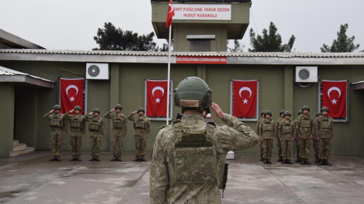 Sınırın sıfır noktasında görevli ‘Hudut Kartalları’nın bayram sevinci