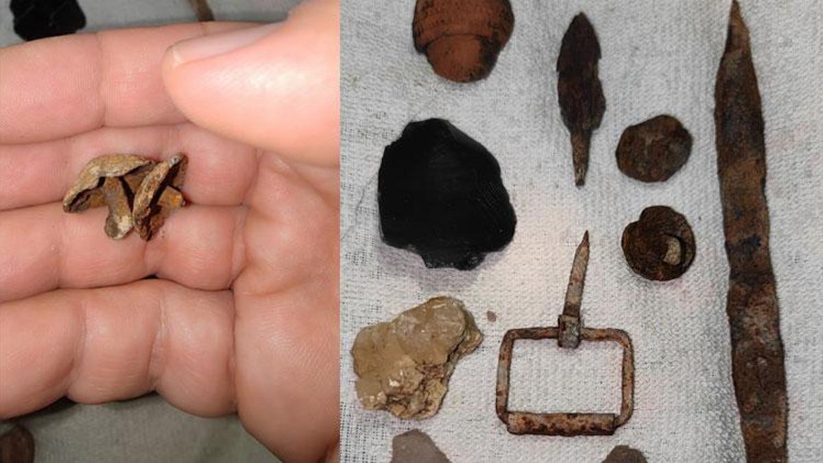 Türkiyenin cennet köşesi Botan Vadisi Milli Park'ta tarihi eser olduğu düşünülen objeler bulundu