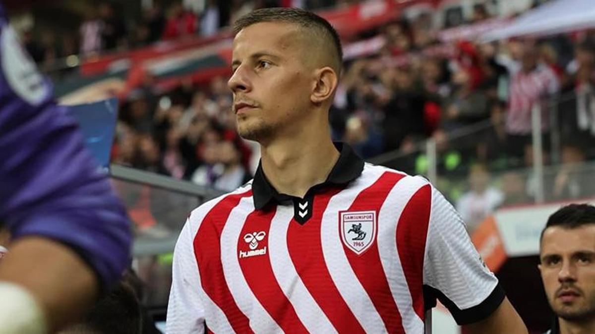 Samsunspor'un Slovak yıldızı Satka'nın elinde kırık tespit edildi