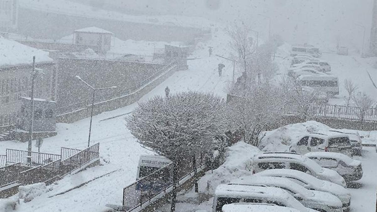 Lapa lapa kar yağdı, her yer beyaza büründü! Valilikten yeni uyarı geldi