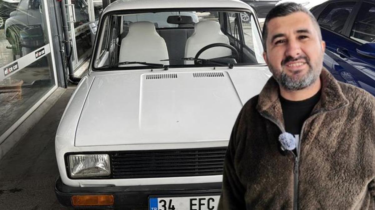 Çocukluk hayaliydi! Peşinden yıllarca koştu, sonunda buldu: Aracına gözü gibi bakıyor