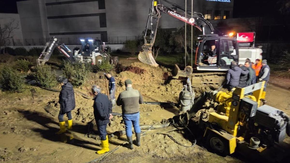 Samsun'da su kesintisi yaşanacak! İçme suyu ana isale hattı patladı
