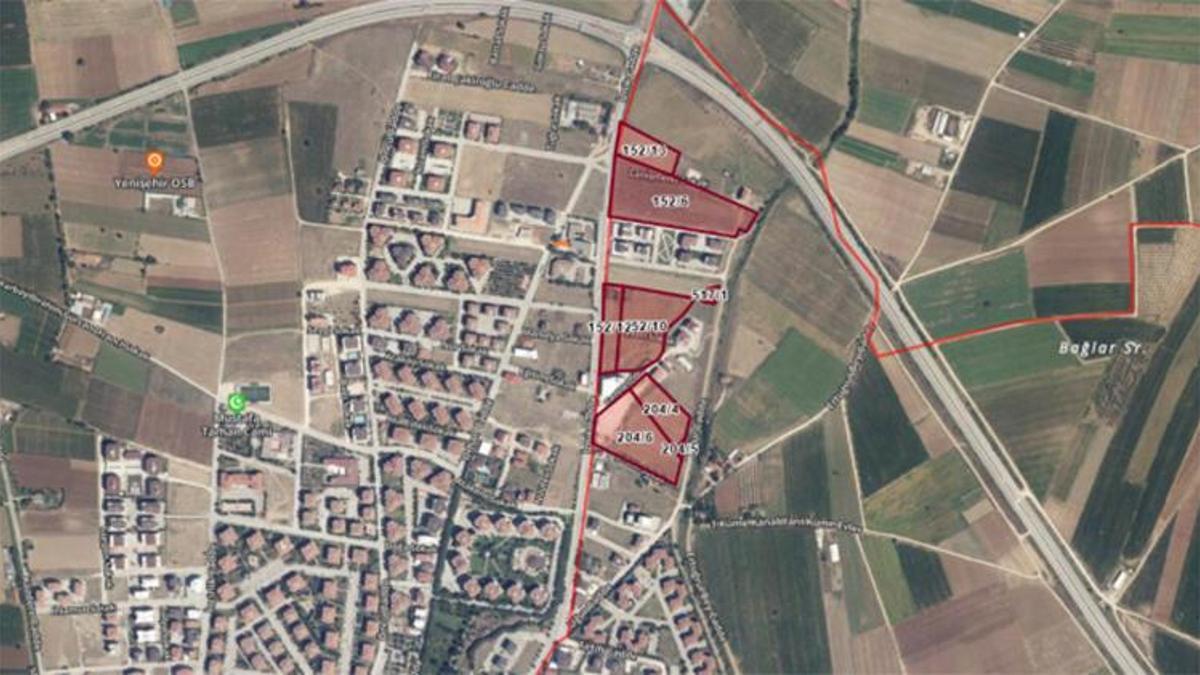 Bursa’da dev imar hamlesi: İki ilçede planlar parsel parsel değişti