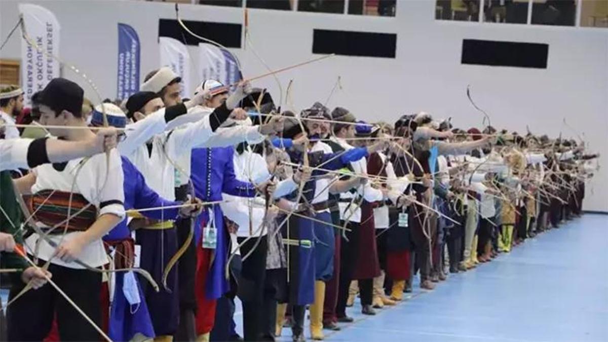 Samsun'da büyük heyecan! Geleneksel okçular, Türkiye şampiyonu olmak için yaylarını gerecek