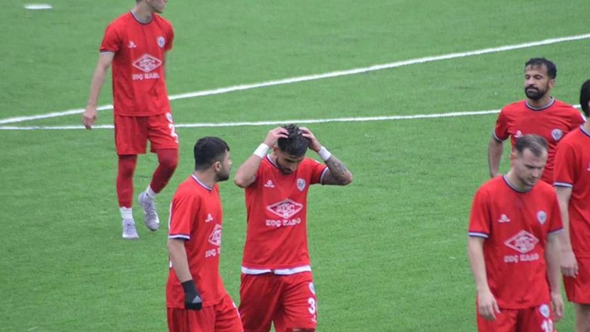 3. lig ekibi 23 dakikada 12 gol yedi, resmen küme düştüler