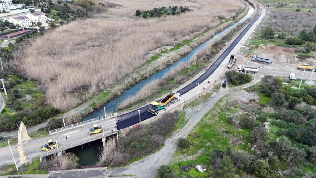 Muğla'nın 3 ilçesindeki 545 milyon TL’lik yol yatırımı devam ediyor