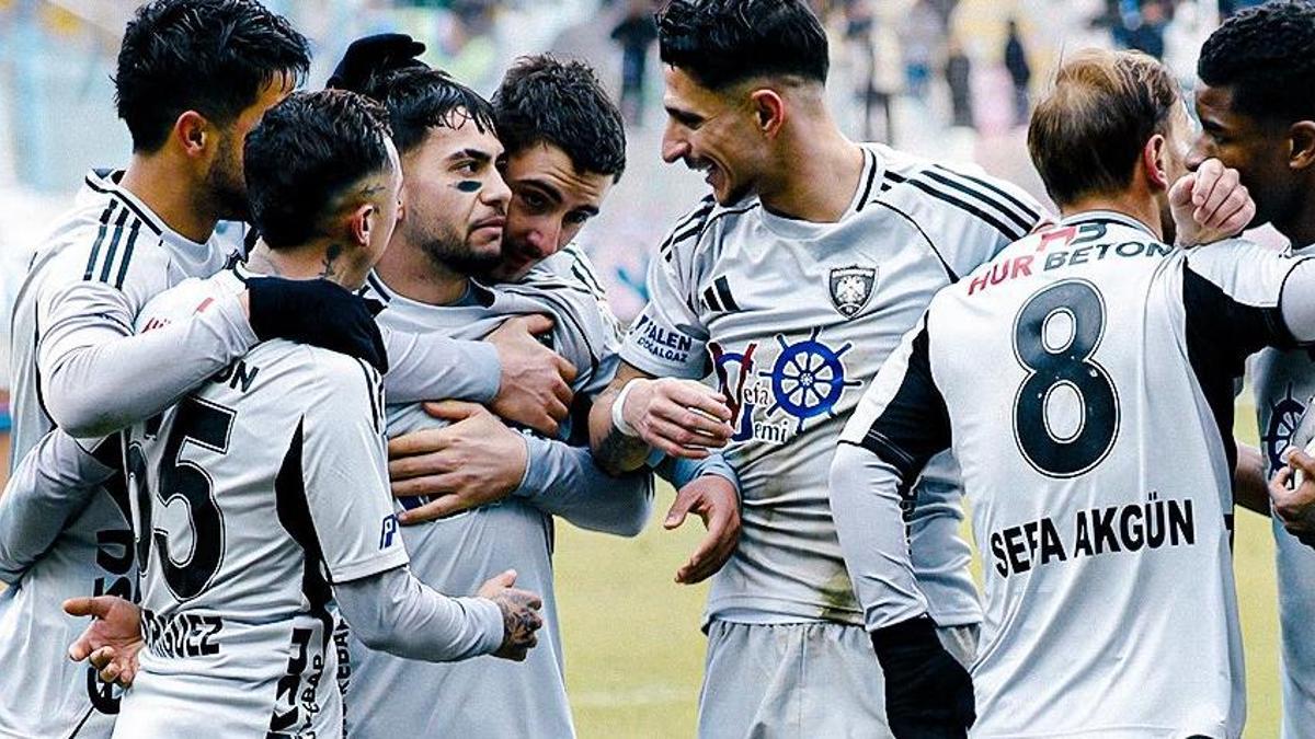 Erzurumspor Süper Lig yolunda! Amedspor ile fark ortaya çıktı