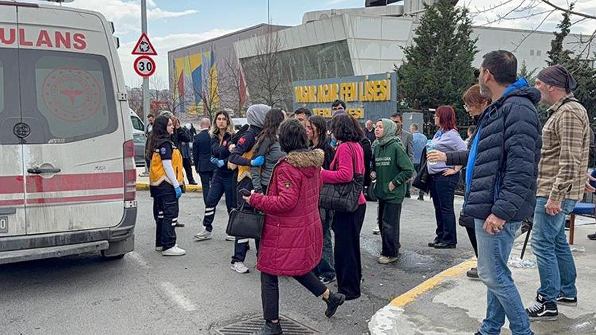 Beylikdüzü'nde korkutan patlama! Fen lisesinde 4 öğrenci yaralandı