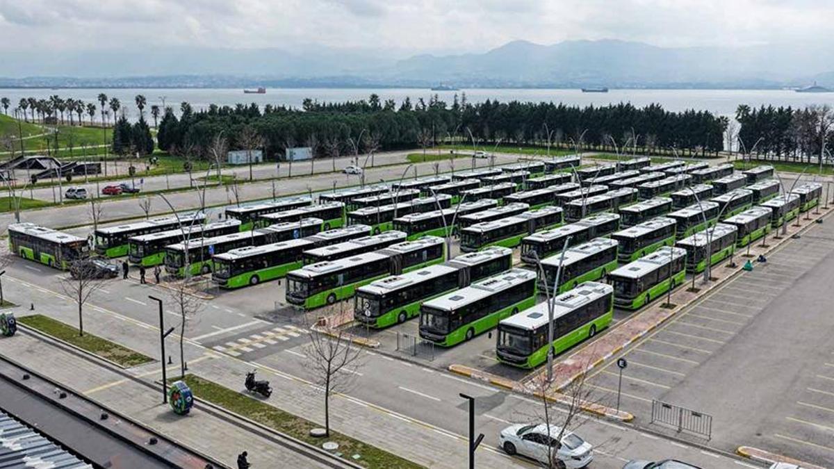 Kocaeli'de ulaşım hamlesi! 123 otobüsle resmen devreye alındı