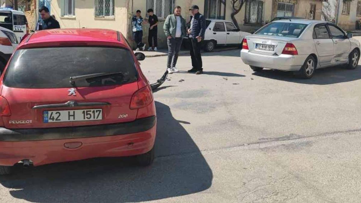Konya'da 2 farklı kaza: 5 yaralı