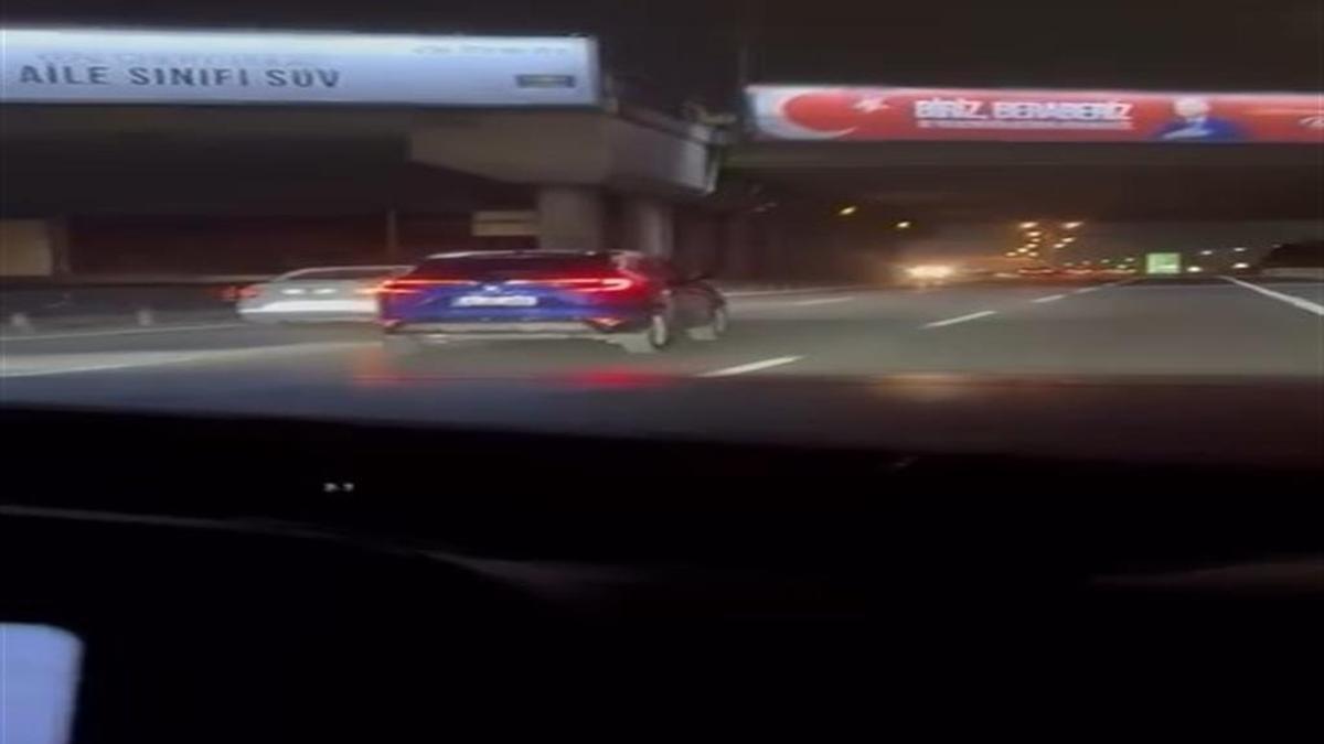 Pendik'te trafik magandası ortalığı birbirine kattı!