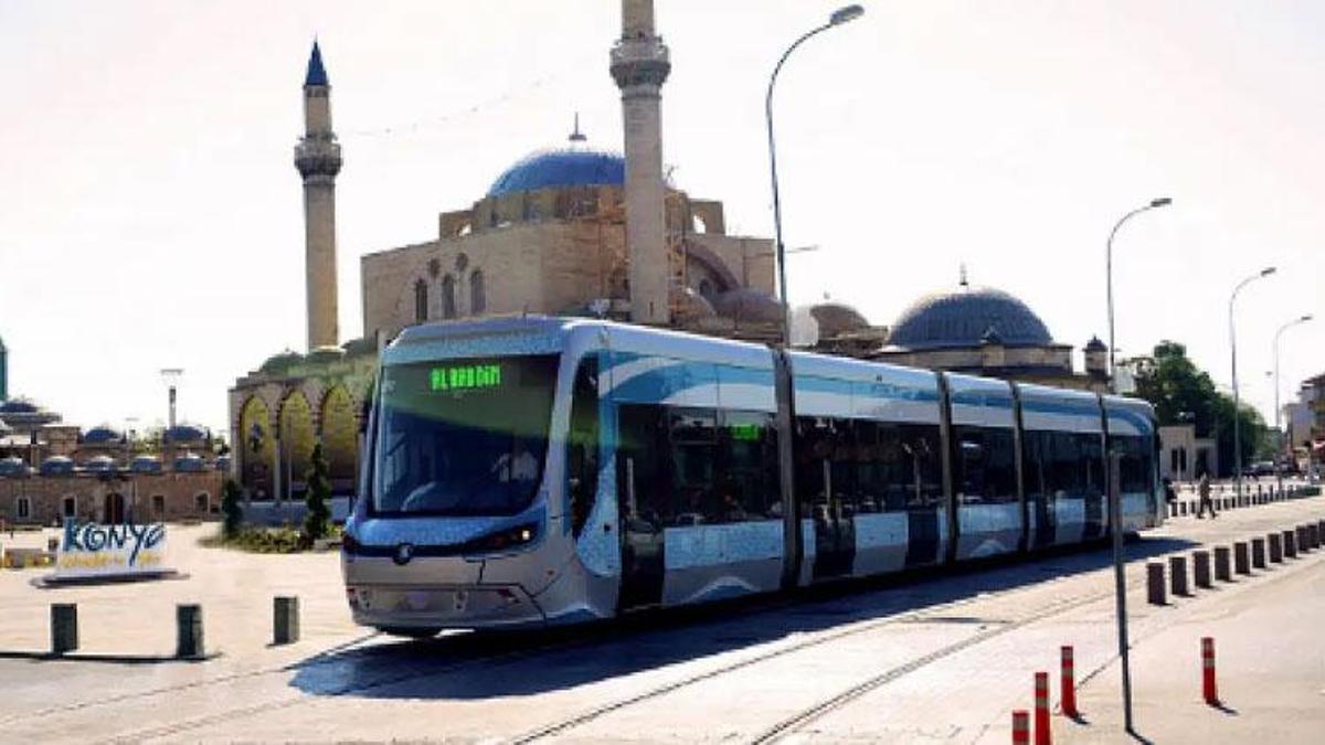 Konya'da tramvay seferleri saatlerinde değişiklik