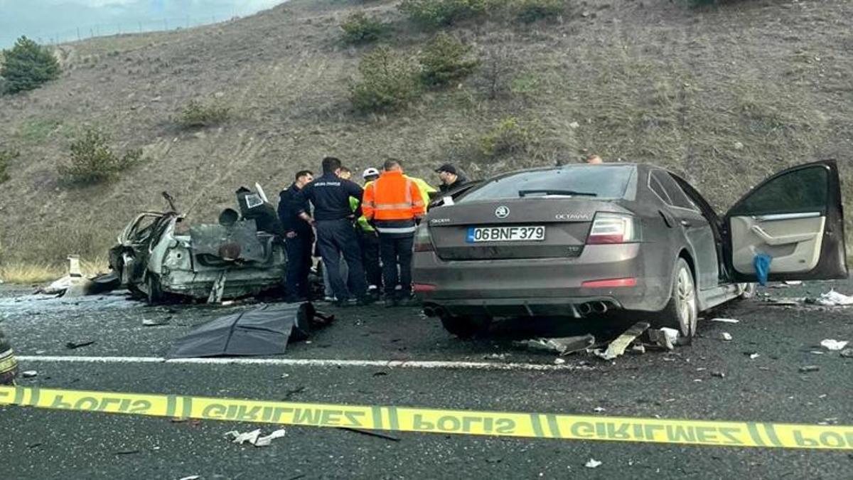 Ankara'da katliam gibi kaza: 5 kişi hayatını kaybetti