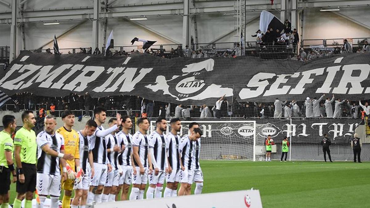 Altay'dan İzmir Çoruhlu maçı öncesi bomba karar