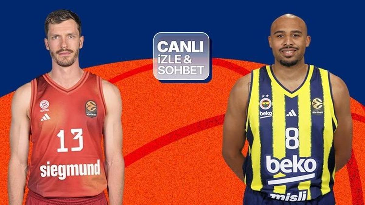 Fenerbahçe, EuroLeague'de Bayern Münih deplasmanında! Maçın heyecanı canlı yayın ve canlı sohbet ile Misli'de