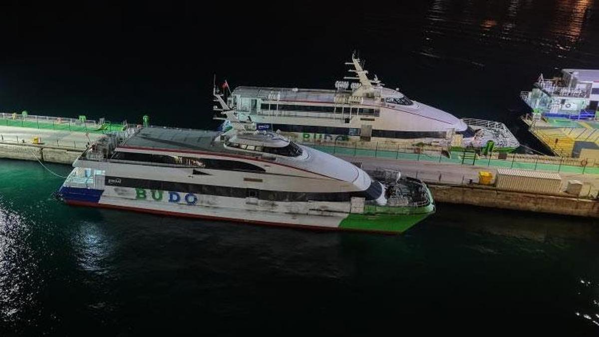 Olumsuz hava şartları deniz otobüsü seferlerini iptal ettirdi