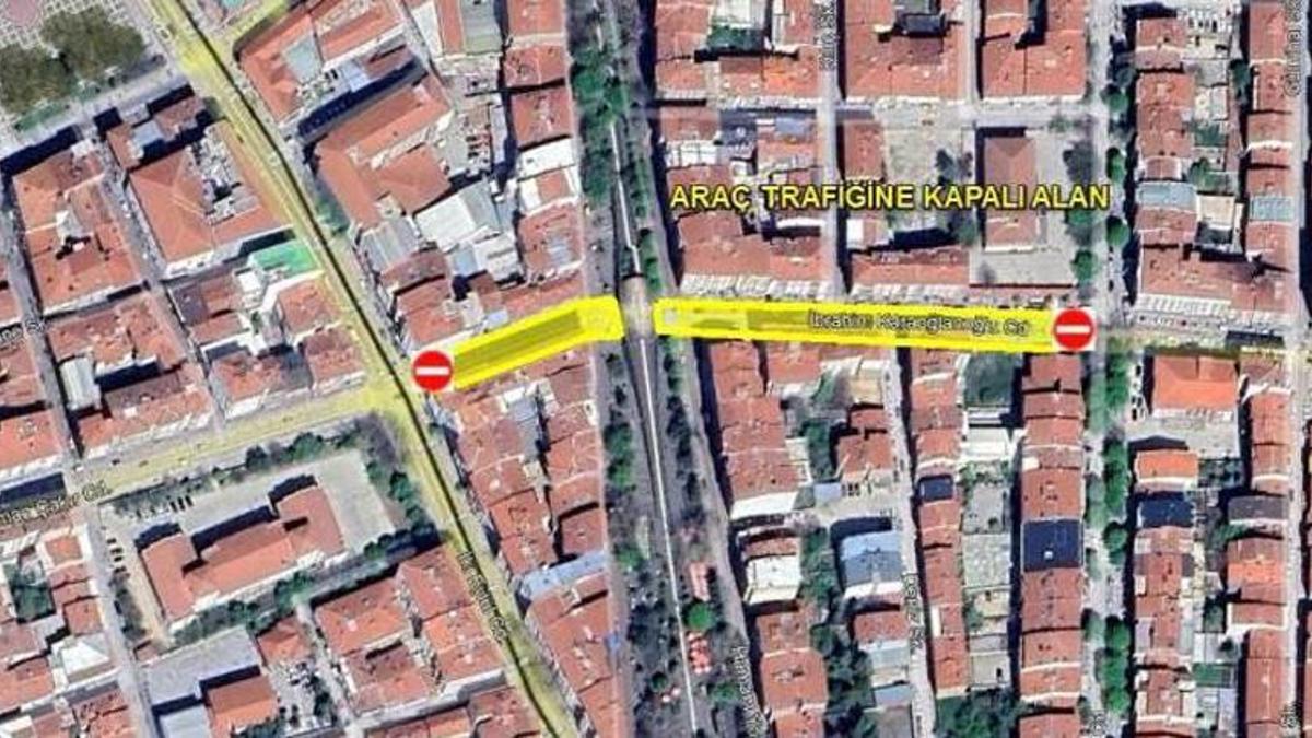 Eskişehirli sürücüler dikkat! O cadde 5 gün boyunca trafiğe kapatılıyor