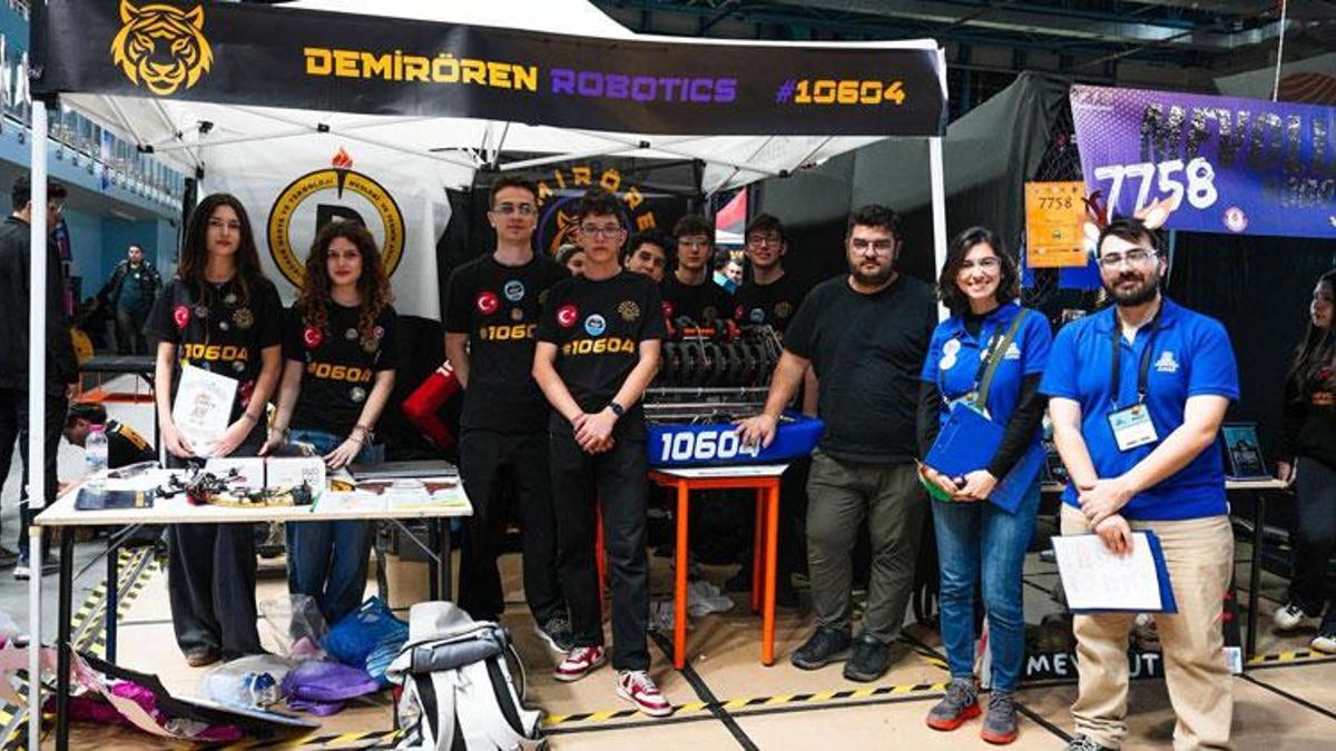 Demirören Robotics dünya sahnesine çıkıyor: Houston bileti geldi