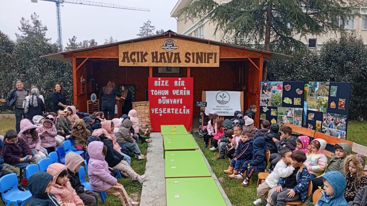 Samsun’da öğrenciler ata tohumu ve doğal yaşamla buluştu