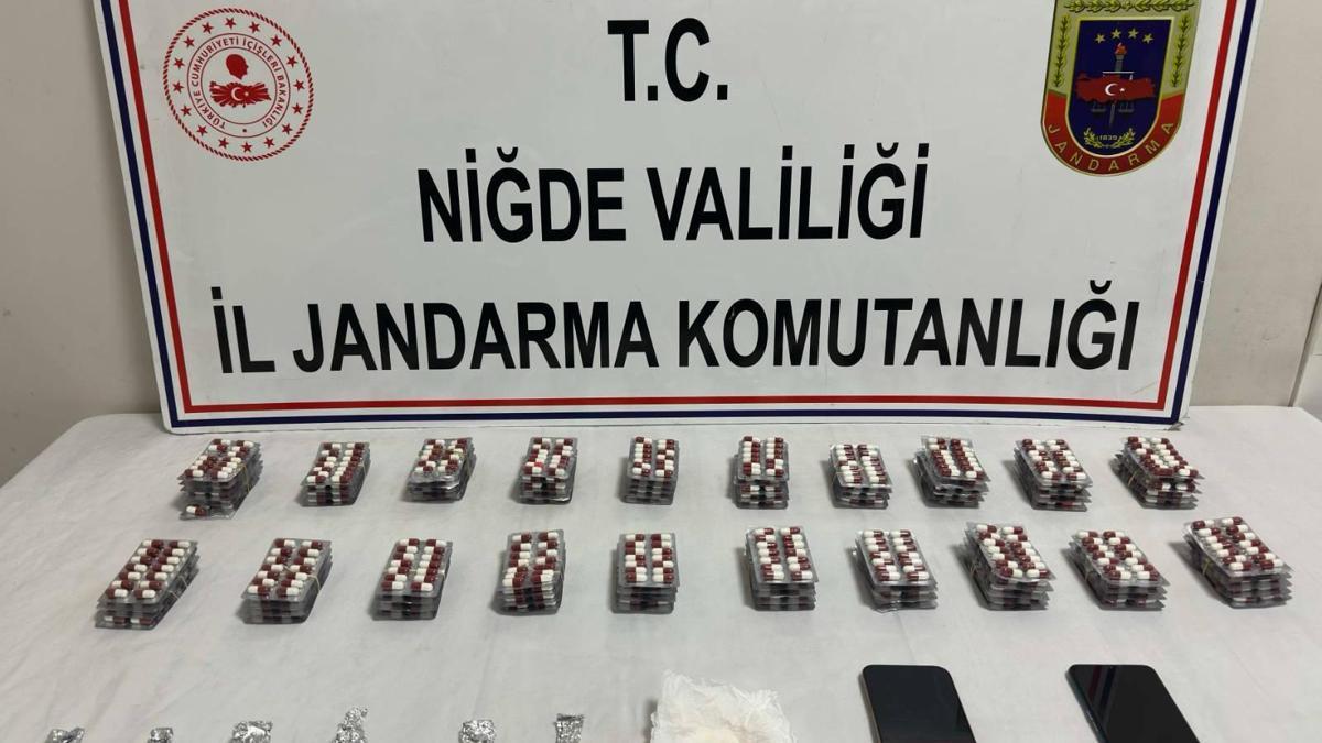 Bor’da uyuşturucu operasyonu