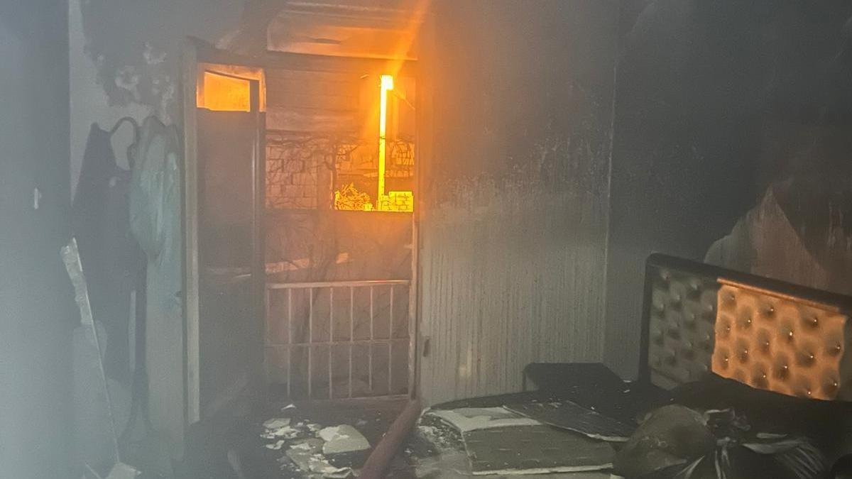 Mardin'de müstakil evde yangın