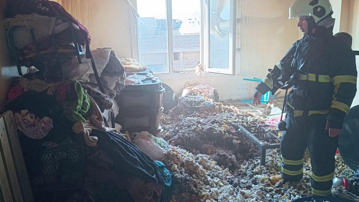 Mardin’de müstakil evde çıkan yangın söndürüldü