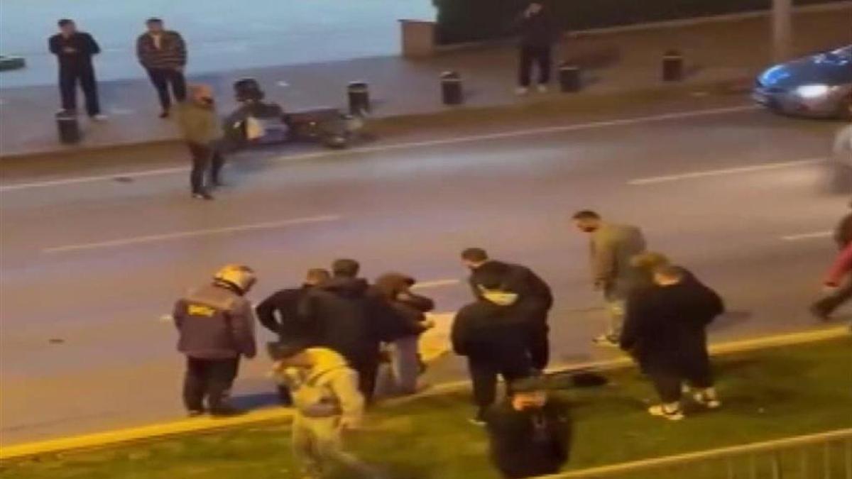 Ölüm onu caddede buldu: Ümraniye'de feci kaza!