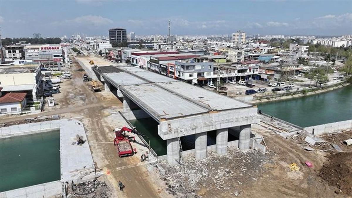 Adana trafiğinde 'altın dokunuş': Dev kavşak projesi adım adım tamamlanıyor