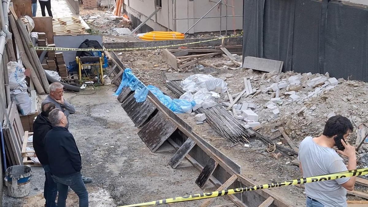 Maltepe’de şantiye şefi 5’inci kattan düşerek hayatını kaybetti
