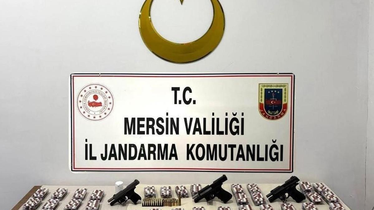 Mersin’de uyuşturucu operasyonu: 2 gözaltı