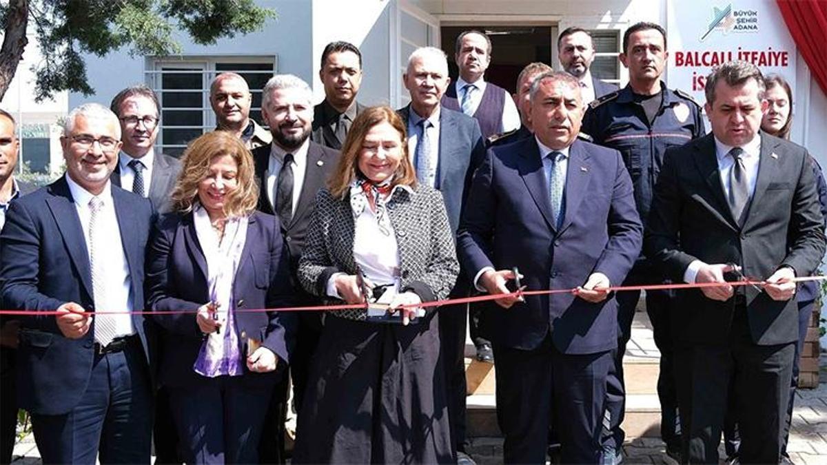 Çukurova Üniversitesi kampüsüne dev yatırım: Balcalı'da tarihi açılış! İtfaiye üssü göreve başladı