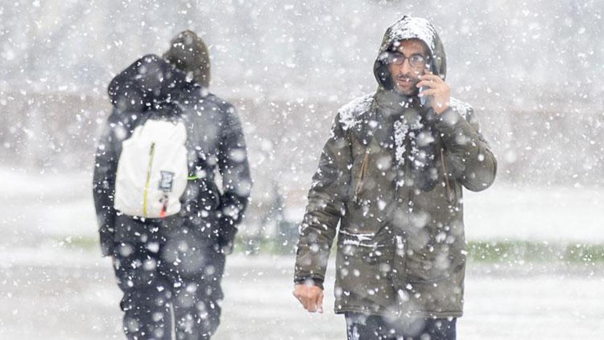 6 il için Meteorolojiden sağanak ve kar yağışı uyarısı