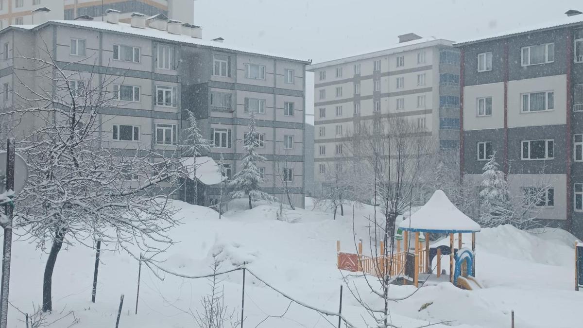 Bitlis’te kar yağışı