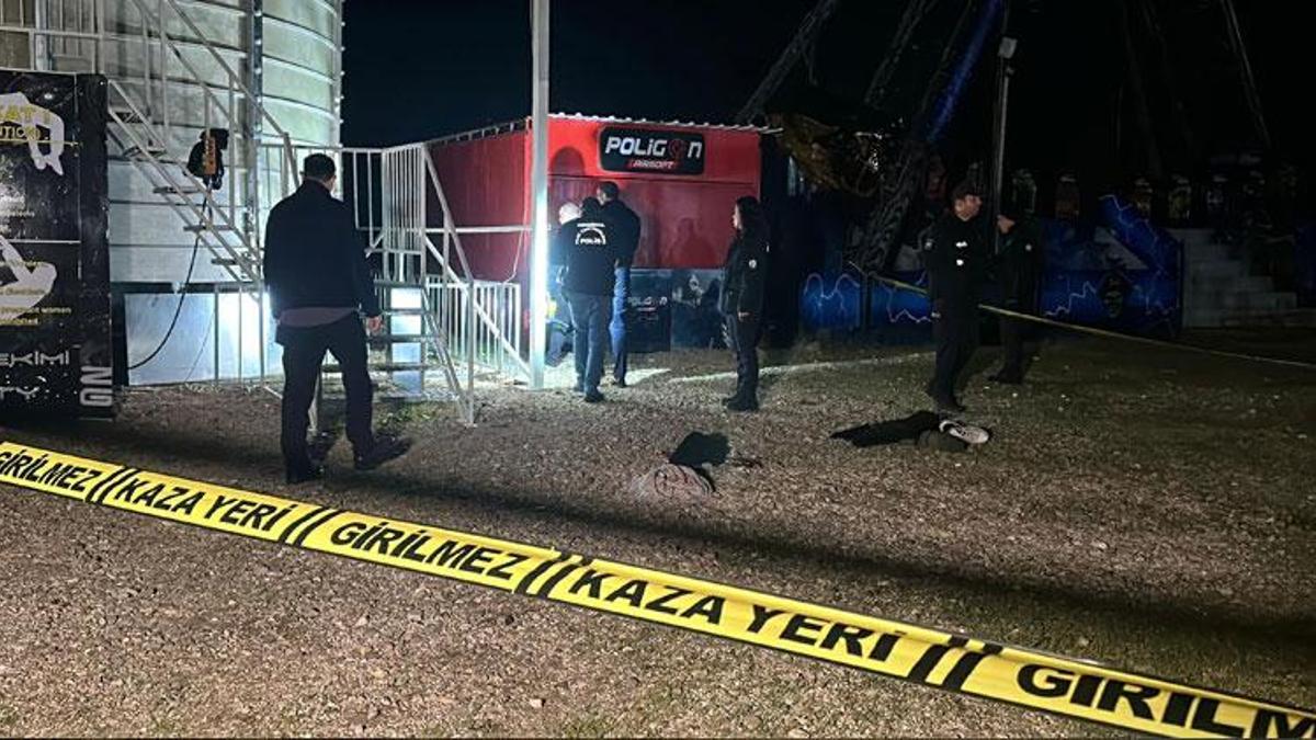 Edirne'de lunapark faciası! 'Sıfır yer çekimi' adlı eğlence aletinden düşüp ölüme 2 tutuklama