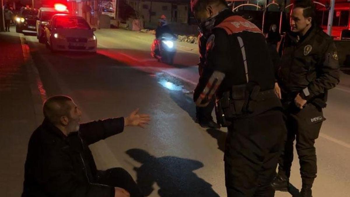 Aksaray’da husumetli komşular arasında mahkeme kararı sonrası kavga çıktı