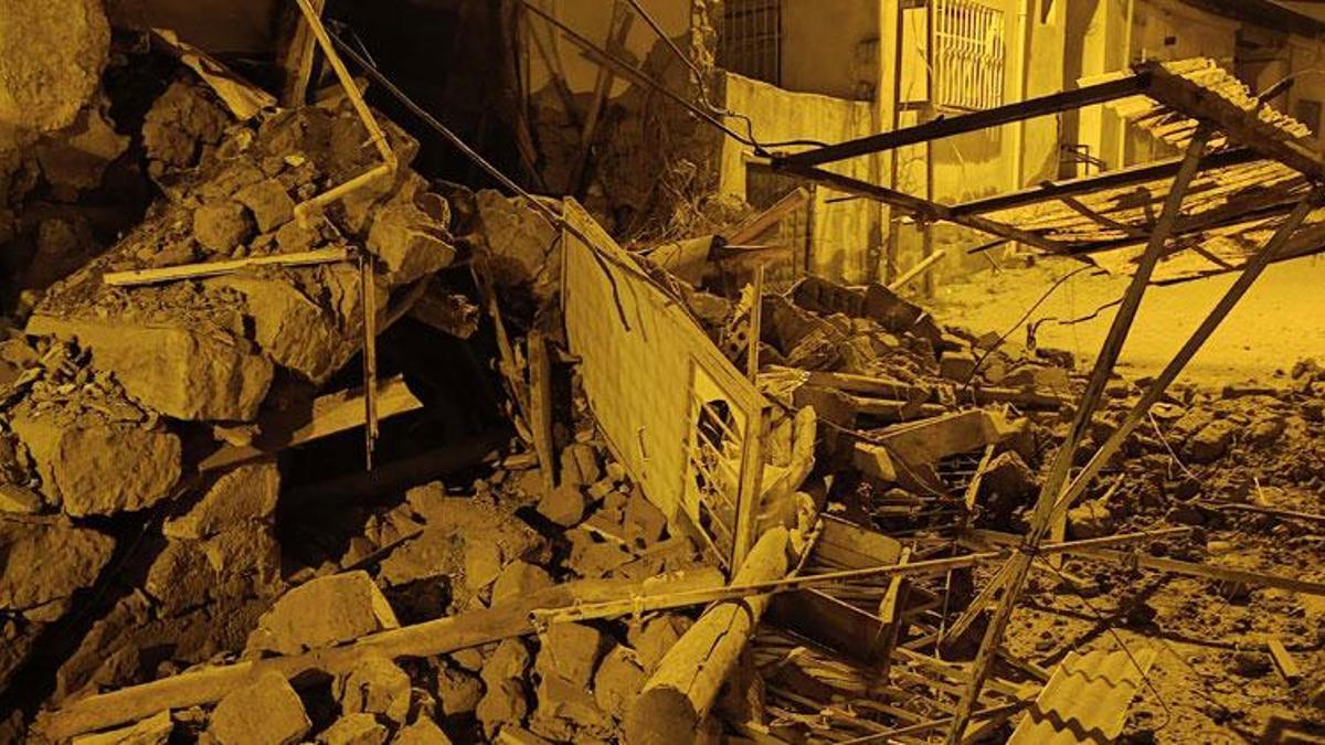 Yeşilhisar’da müstakil ev çöktü; hasar oluştu