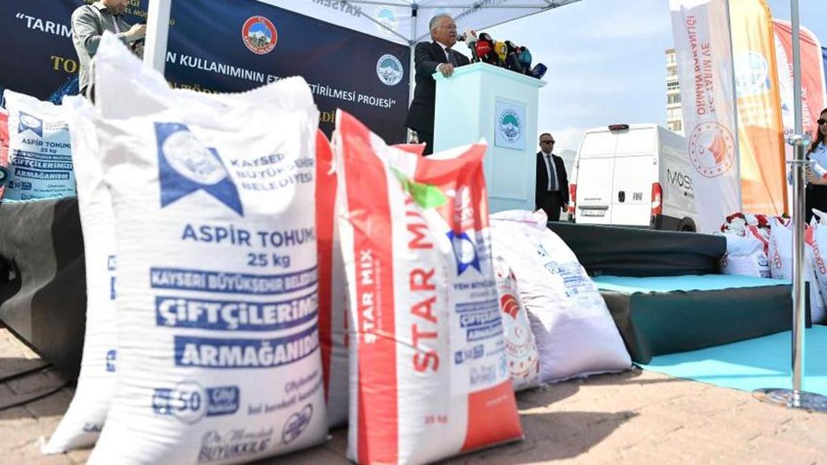 Kayseri'de 360 tonu yüzde 50 indirimle dağıtıldı