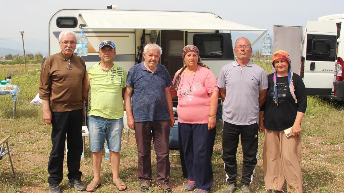 Kumluca'da gündem karavancılar