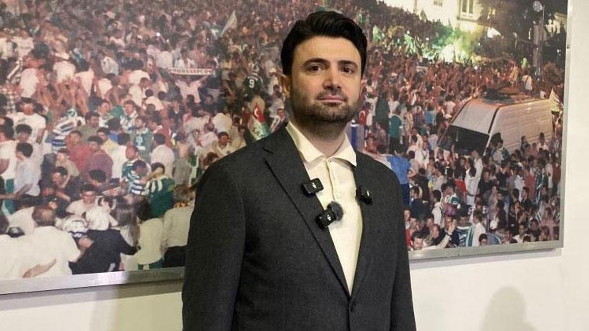Kritik maç öncesi Bursaspor Başkanı Çelik'ten şampiyonluk açıklaması