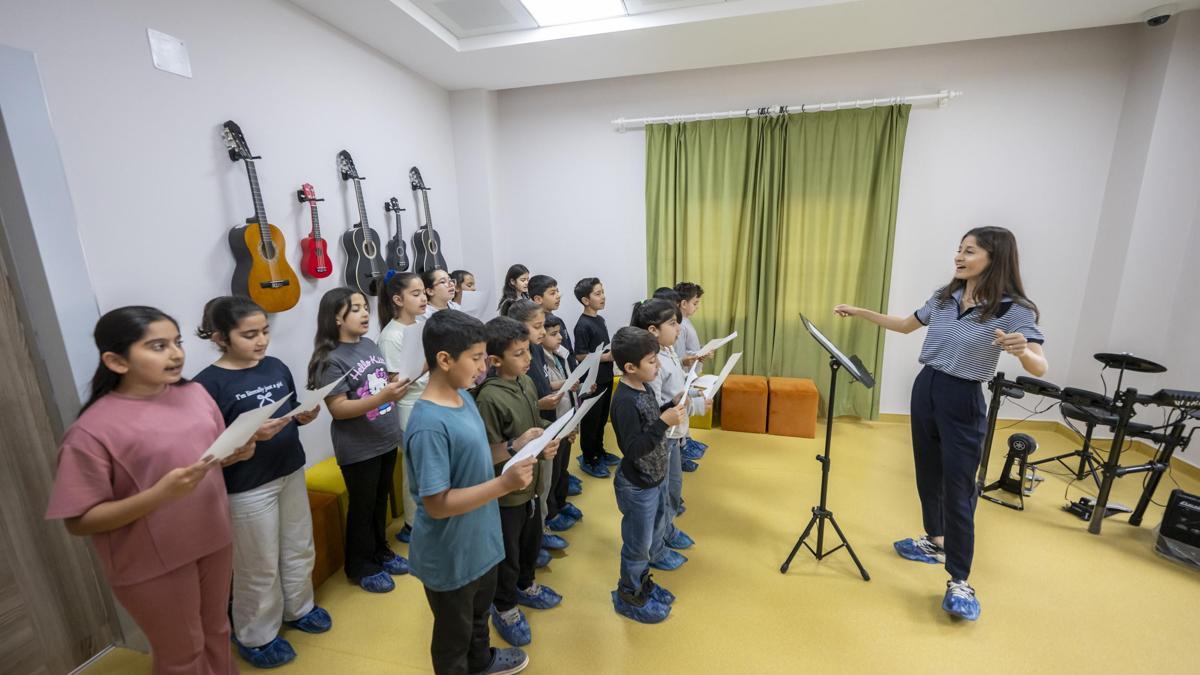 Çocuk kampüsleri, çocukların gelişimlerine katkı sağlıyor