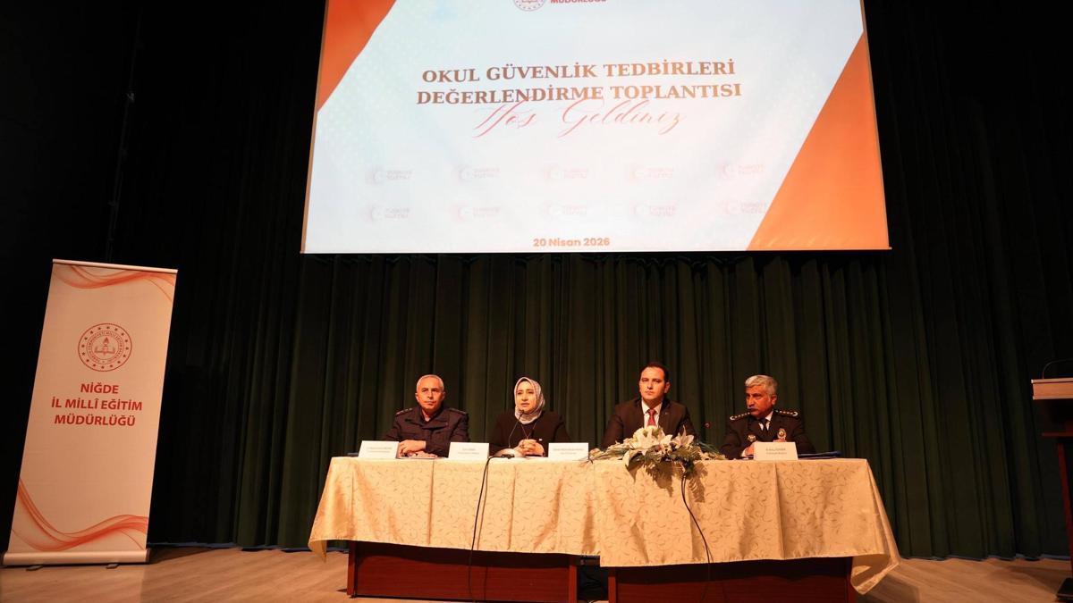 Niğde’de okul güvenliği masaya yatırıldı