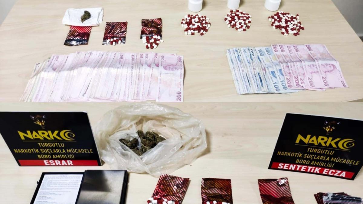 Manisa'da uyuşturucu operasyonu: 2 tutuklama