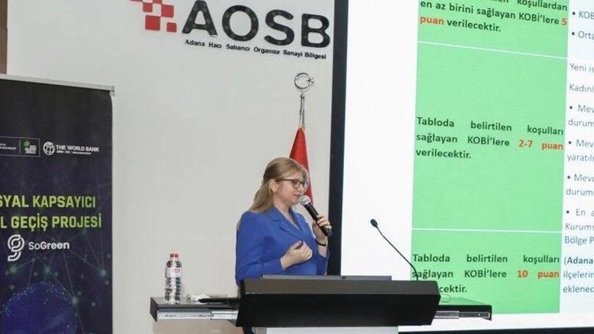 Adana sanayisinde 'SoGreen' dönemi: 400 milyon TL'lik dev bütçe tanıtıldı