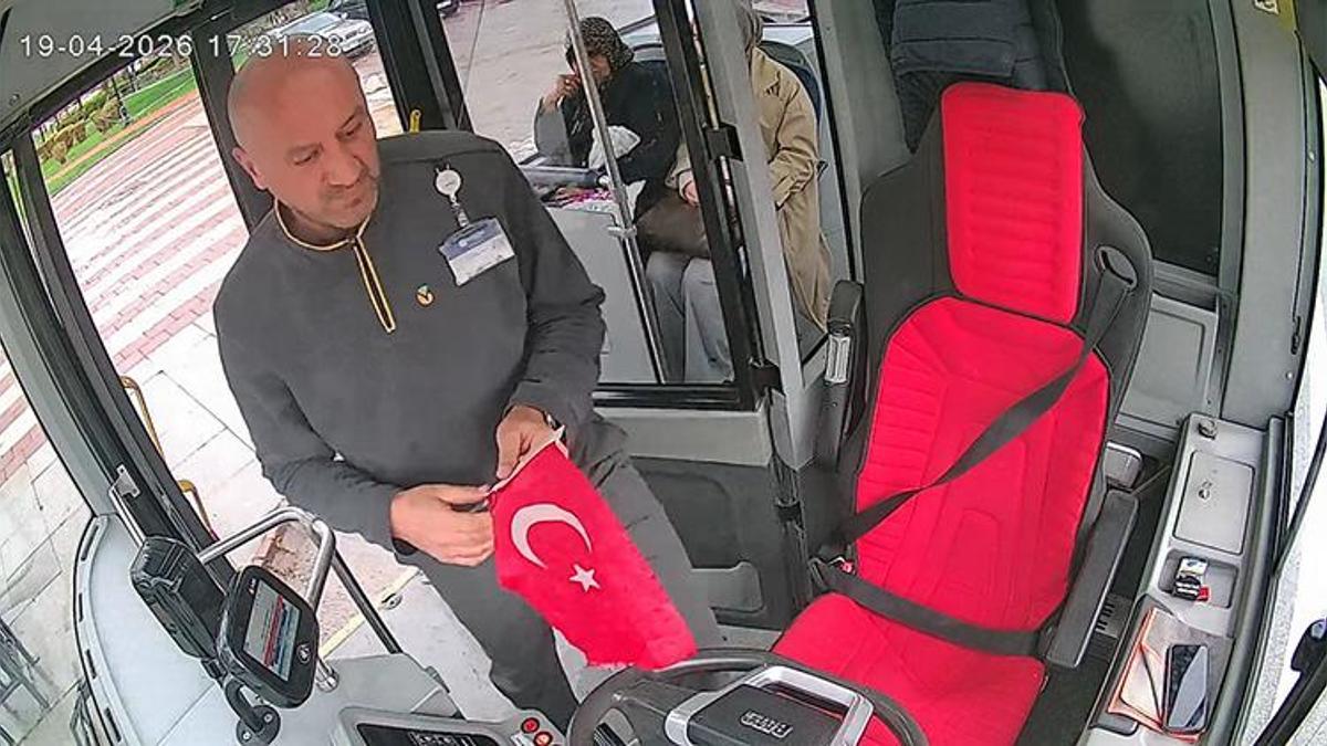 Malatya'dan yürek ısıtan görüntü! Bir an bile düşünmeden otobüsü durdurdu