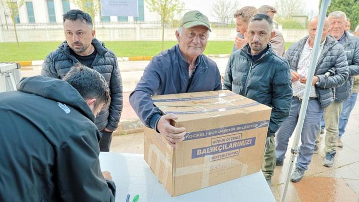 Kocaeli'de balıkçılara 19,7 milyon liralık destek verildi
