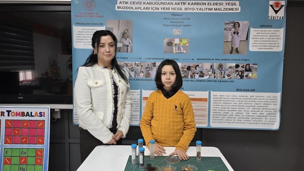 Ceviz kabuğundan yalıtım malzemesi geliştirdi, hedefinde Türkiye birinciliği var
