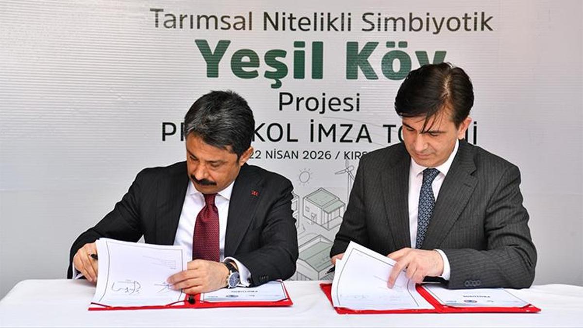 Kırşehir’de imzalar atıldı! Üretim maliyeti düşecek