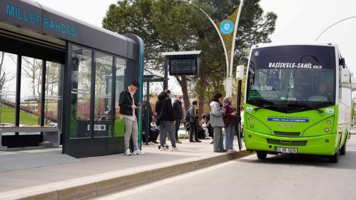 Kocaeli'de otobüs duraklarında yeni dönem başladı: Sayı 110'a çıktı!